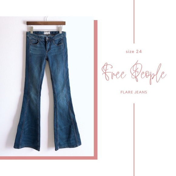 size 24 flare jeans